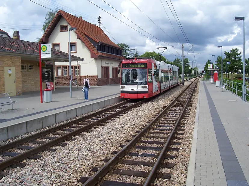 Ortskern von Mannheim-Wallstadt